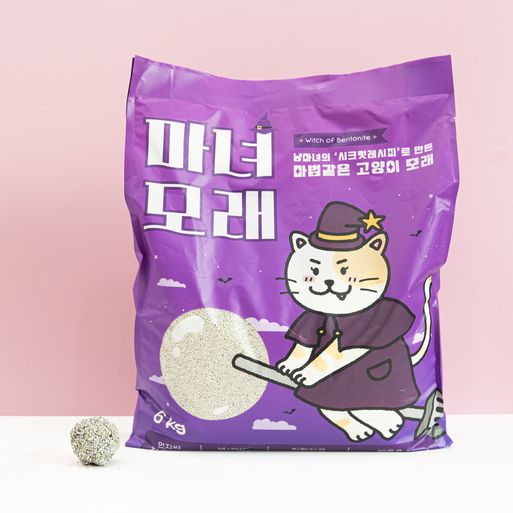 펫라벨 마녀모래 18kg (6kg x 3ea)