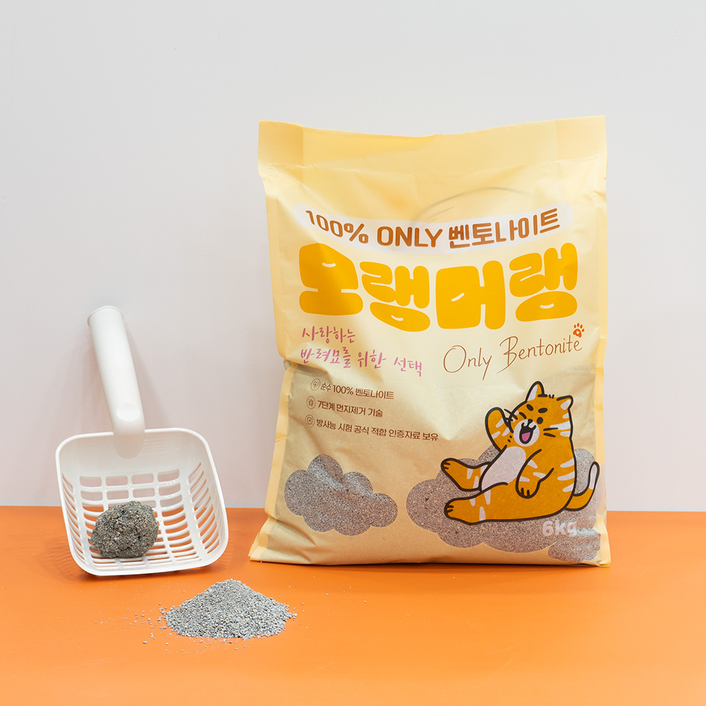 펫라벨 모랭머랭 벤토나이트 18kg (6kg x 3ea)